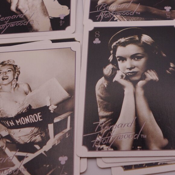 Bernard Hollywood Marilyn Monroe Playing Cards 52-185 1 84709 52185 8 - Picture 10 of 16